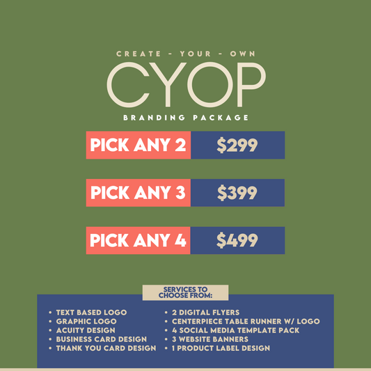 CYOP (Create Your Own Package)